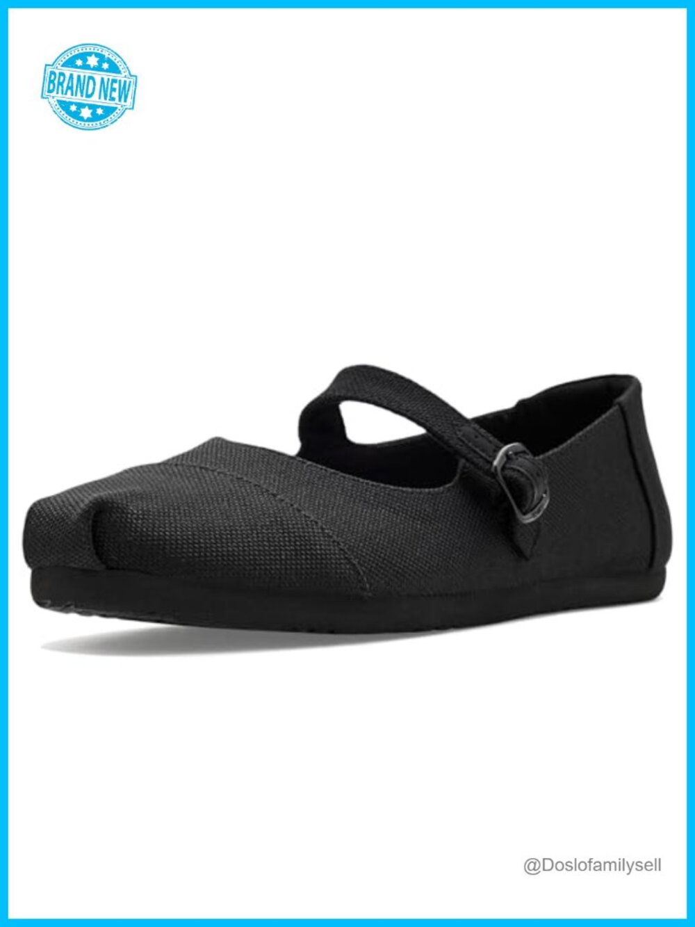 Mary Jane Flats Round Toe Adjustable Buckle Casual Comfort Shoes